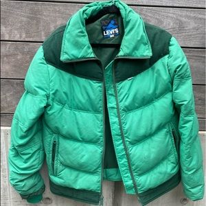 Vintage 1970’s Levi’s ski jacket and ski pants